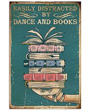 EASILY DISTRACTED BY DANCE AND BOOKS 11x17 Poster front