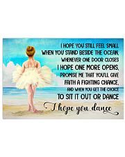 I HOPE DANCE 17x11 Poster front