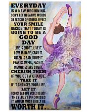 EVERYDAY IS A NEW BEGINNING 11x17 Poster front