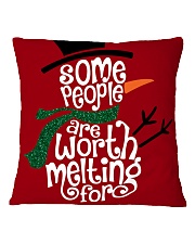 MERRY CHRISTMAS Square Pillowcase front