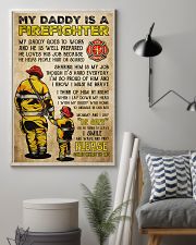 MY DADDY IS A FIREFIGHTER 11x17 Poster lifestyle-poster-1
