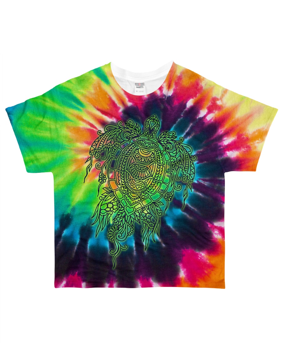 LOVE TURTLE All-over T-Shirt