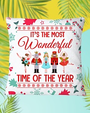 IT'S THE MOST WONDERFUL TIME OF THE YEAR Square Pillowcase aos-pillow-square-front-lifestyle-30