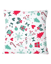 IT'S THE MOST WONDERFUL TIME OF THE YEAR Square Pillowcase back