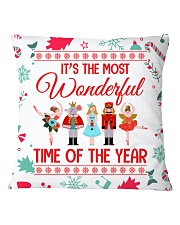 IT'S THE MOST WONDERFUL TIME OF THE YEAR Square Pillowcase front