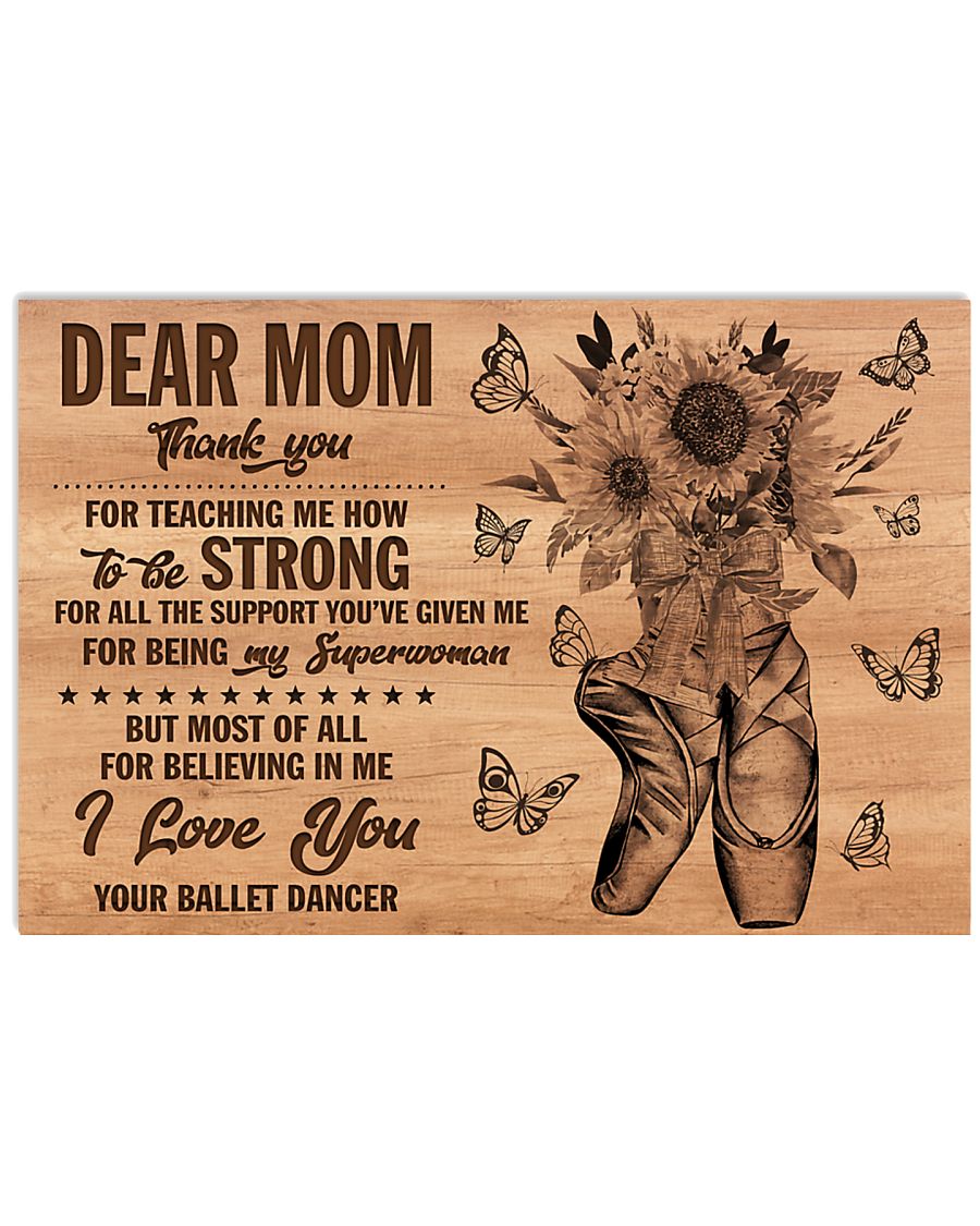 DEAR MOM 17x11 Poster