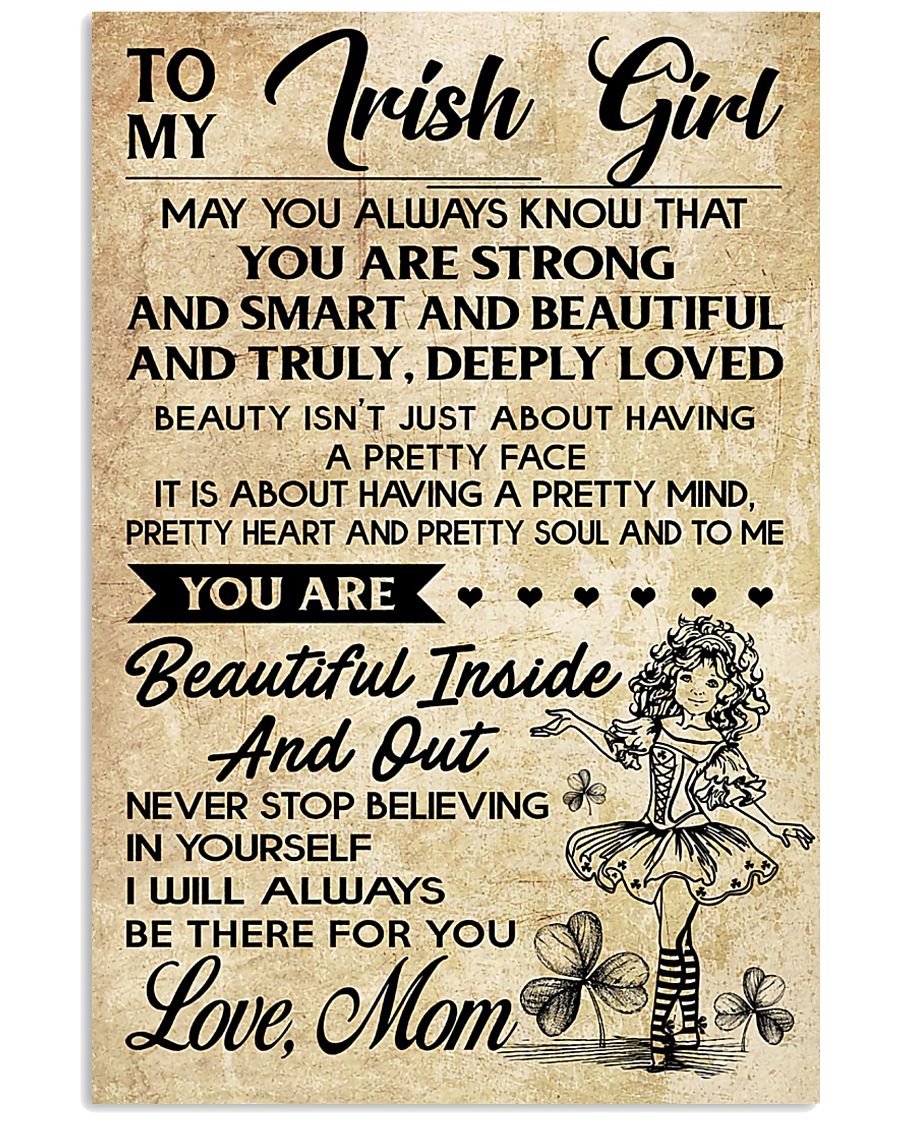 TO MY IRISH GIRL 11x17 Poster