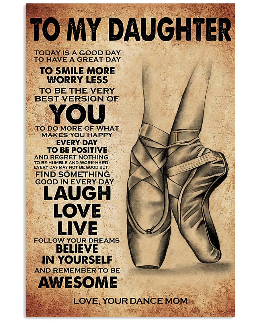 TO MY DAUGHTER 11x17 Poster