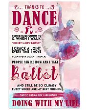 THANKS TO DANCE 11x17 Poster front