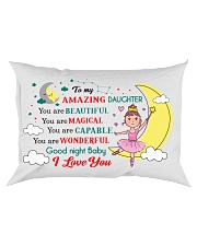 TO MY AMAZING DAUGHTER Rectangular Pillowcase front
