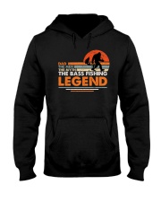 dad the man the myth the bass fishing legend Hooded Sweatshirt tile