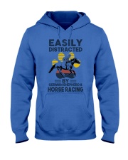 Horse racing Hooded Sweatshirt tile