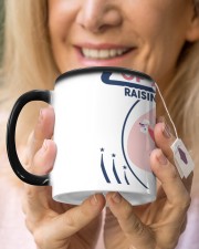 never judge the appearance of a woman Color Changing Mug ceramic-color-changing-mug-lifestyle-79