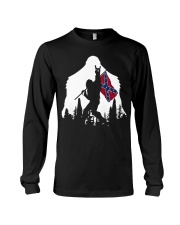 Bigfoot Confederate States of America Flag Long Sleeve Tee tile