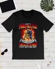 I am A Firefighter Classic T-Shirt lifestyle-mens-crewneck-front-17