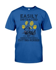 Cutting horses Classic T-Shirt tile