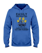 Cutting horses Hooded Sweatshirt tile