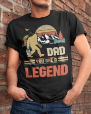 Bigfoot and dad you are a legend shirt Classic T-Shirt apparel-classic-tshirt-lifestyle-26