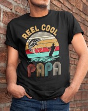 reel cool papa t shirt Classic T-Shirt apparel-classic-tshirt-lifestyle-26