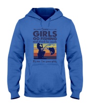 some girls go fishing and drink to much its me Hooded Sweatshirt tile