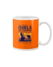 some girls go fishing and drink to much its me Mug tile