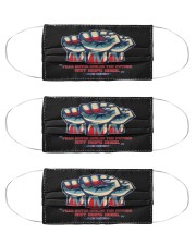 1Design Biden Fear never builds the future black Mask tile