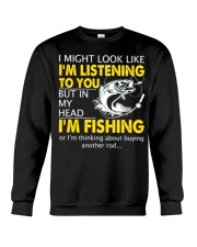 fishing lovers Crewneck Sweatshirt tile