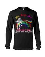 Live laugh love Long Sleeve Tee tile