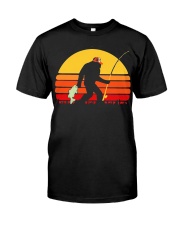 sasquatch bigfoot bass fishing shirt Classic T-Shirt front