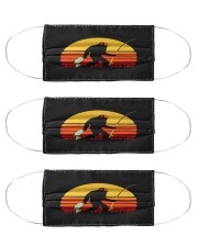 sasquatch bigfoot bass fishing shirt Mask tile