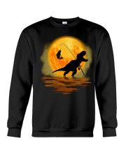 dinosaurs tee rex fishing t shirt Crewneck Sweatshirt tile