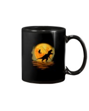 dinosaurs tee rex fishing t shirt Mug tile