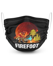 firefoot - bigfoot - fireman shirt Masks tile