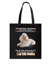 Poodle - I'M YOUR FRIENDS 903 Tote Bag thumbnail