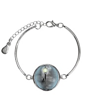 An Adventure in Parga by James Antoniou Metallic Circle Bracelet tile