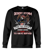 Desert Storm Veteran Pride Persian Gulf War Crewneck Sweatshirt thumbnail