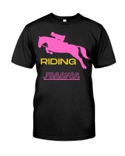 riding forever classic t-shirt Classic T-Shirt front