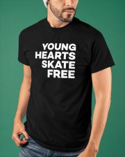 Young Hearts Skate t shirt Classic T-Shirt apparel-classic-tshirt-lifestyle-front-87