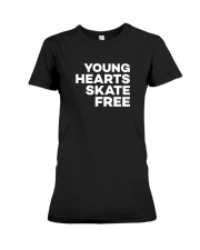 Young Hearts Skate t shirt Premium Fit Ladies Tee tile
