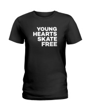 Young Hearts Skate t shirt Ladies T-Shirt tile