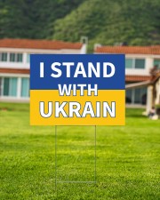 I Stand With Ukraine Yard Sign 24x18 Yard Sign aos-yard-sign-24x18-lifestyle-front-03