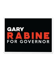 Gary Rabine For Governor yard sign Sticker tile