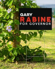 Gary Rabine For Governor yard sign 18x12 Yard Sign aos-yard-sign-18x12-lifestyle-front-14