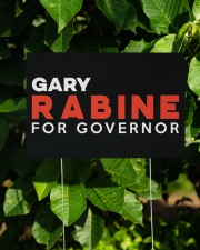 Gary Rabine For Governor yard sign 18x12 Yard Sign aos-yard-sign-18x12-lifestyle-front-19