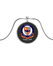 GCA Class of 2020 School Crest Metallic Circle Necklace thumbnail