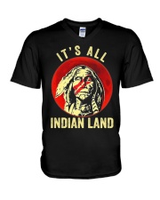Its All Indian Land V-Neck T-Shirt thumbnail
