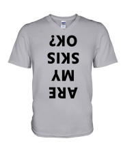 Are My Ski Ok V-Neck T-Shirt thumbnail