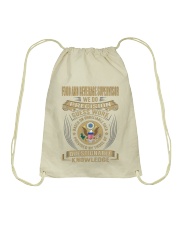 Food and Beverage Supervisor 3 Drawstring Bag tile