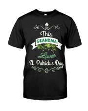 This Grandma loves St Patricks Day Premium Fit Mens Tee tile