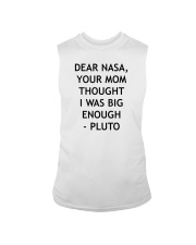 Dear nasa your mom thought i was big enough pluto shirt Sleeveless Tee tile